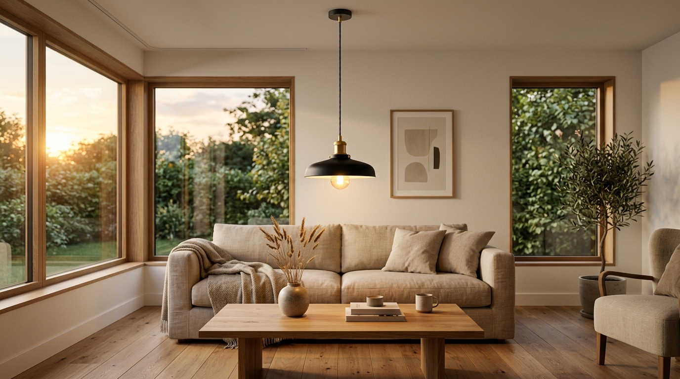Living-room pendant scene example